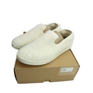 NEW with Box Allbirds Wool Lounger Fluff Natural White US M10 Wool Loafers